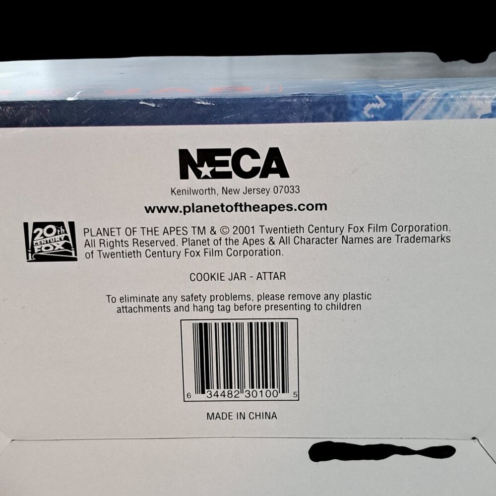 2001 Planet of the Apes Attar Ceramic Cookie Jar NECA - Picture 6 of 16